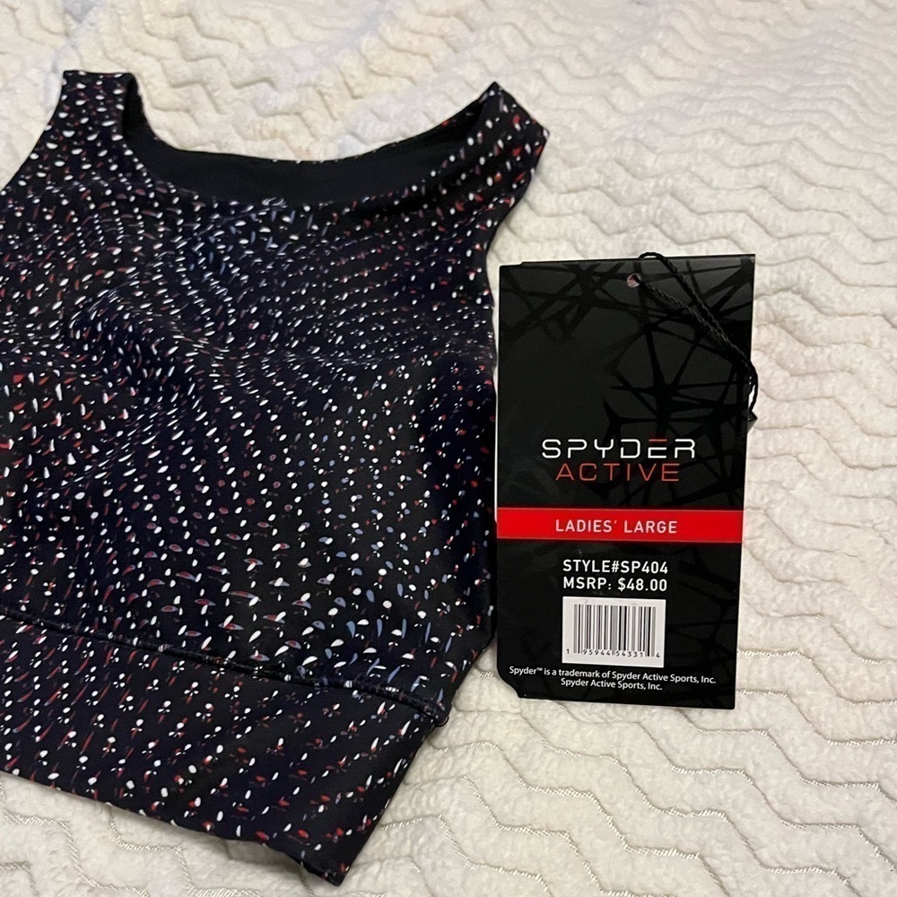 Spyder Active Sports Bra, size Large, NEW! - Picture 6 of 7